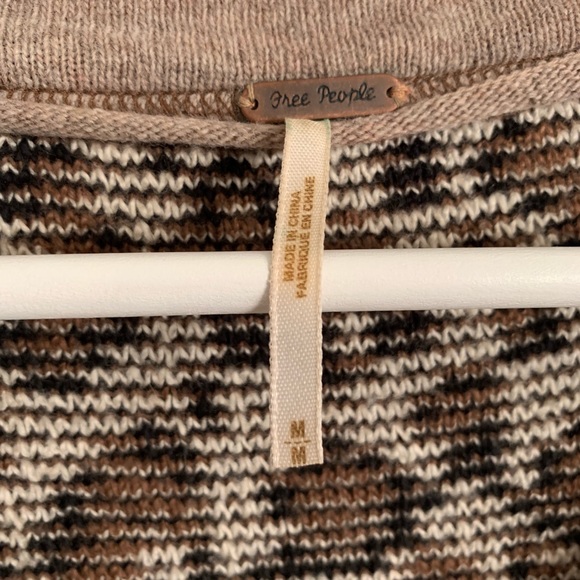 Free people leopard print cardigan - Picture 3 of 6